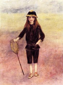 皮埃爾 奧古斯特 雷諾阿 The Little Fishergirl, Marthe Berard 皮埃爾 奧古斯特 雷諾阿 The Little Fishergirl, Marthe Berard